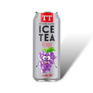 مشروب آيس تي (TT) بالعنب