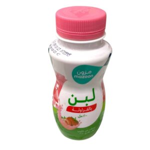 لبن بالفراولة ٢٠٠مل مزون