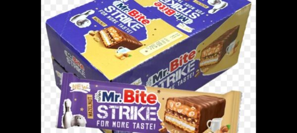 كرتون ويفر مستر بايت بندق 24 حبة