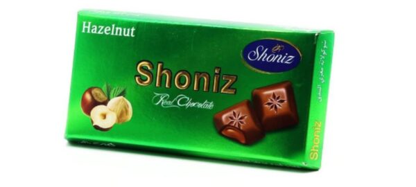 لوح شوكولاتة شونيز بالبندق