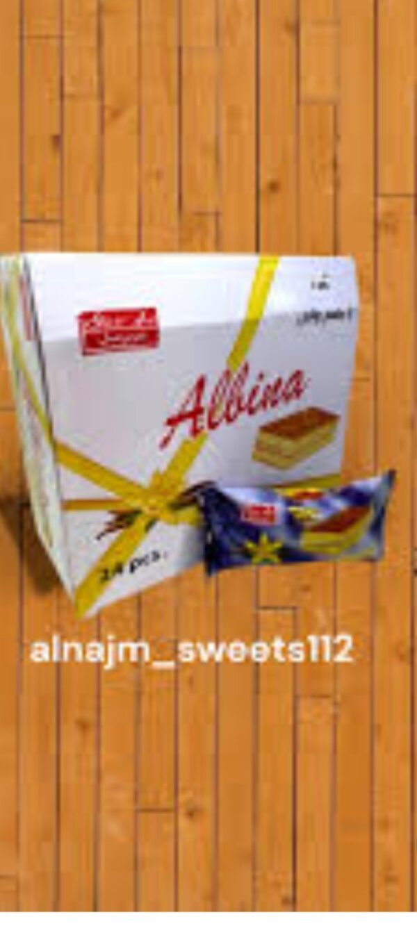 كرتون كيك إلينا فانيليا 24 حبة