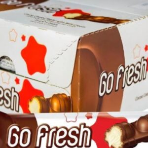 غو فريش مغطى بالكاكاو وكريمة الكاكاو