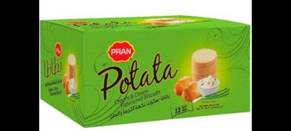 بطاطا بسكويت بنكهة الكريمة والبصل