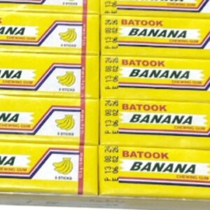 علك محلى بالسكر بنكهة الموز