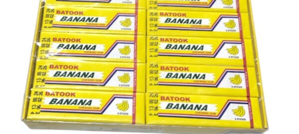 علك محلى بالسكر بنكهة الموز