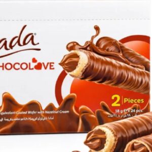 امادا شوكو لوف ويفر بكريمة البندق مغطى بشوكلاتة بالحليب
