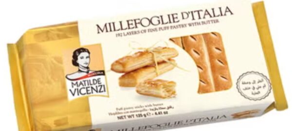 رقائق محلاة بالزبدة