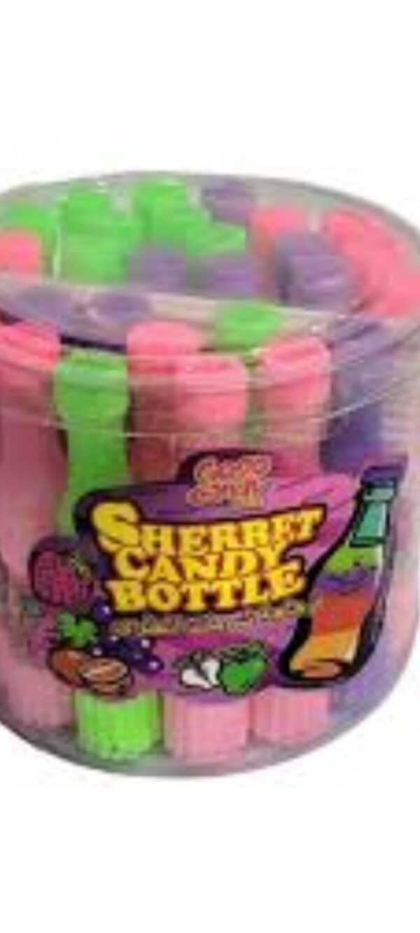 رجاجة شربات الحلوى