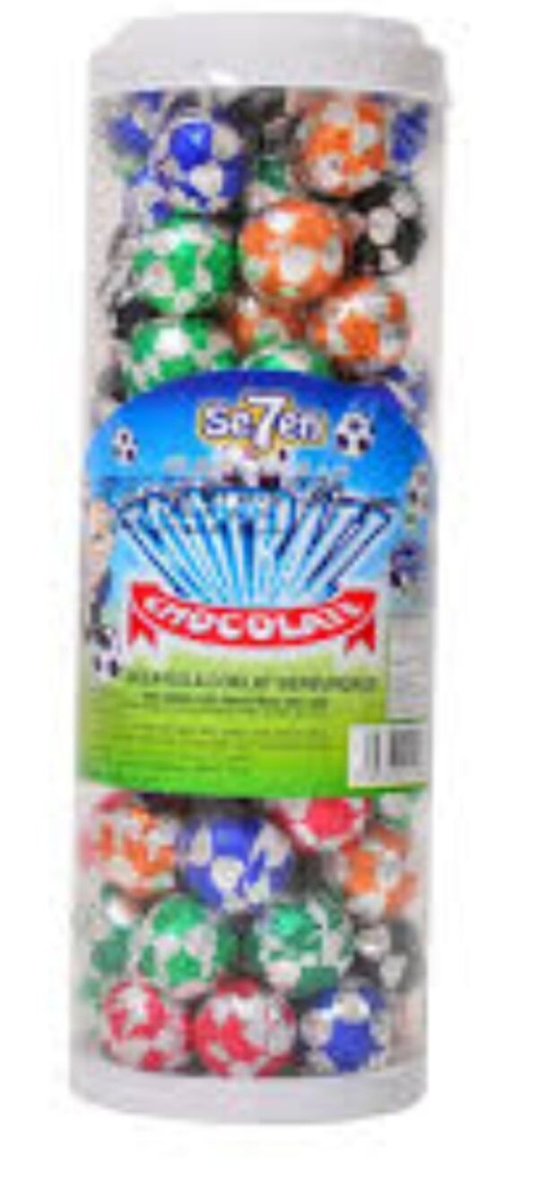 علبة كرات شوكولاتة