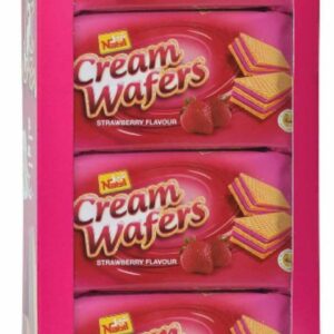 كريمة ويفرز نكهة الفراولة