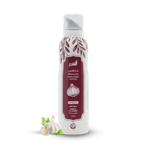 زيت زيتون بكر ممتاز بخاخ  بنكهة الثوم