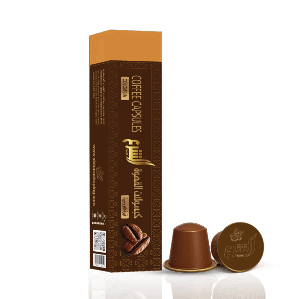 كبسولات القهوة قهوة كولمبية