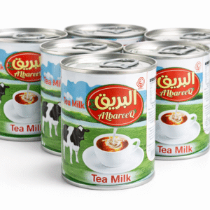 البريق حليب مبخر حليب الشاي