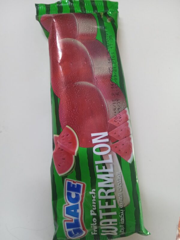 مثلجات بنكهة البطيخ جلايس