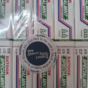 علك محلى بالسكر بنكهة النعناع