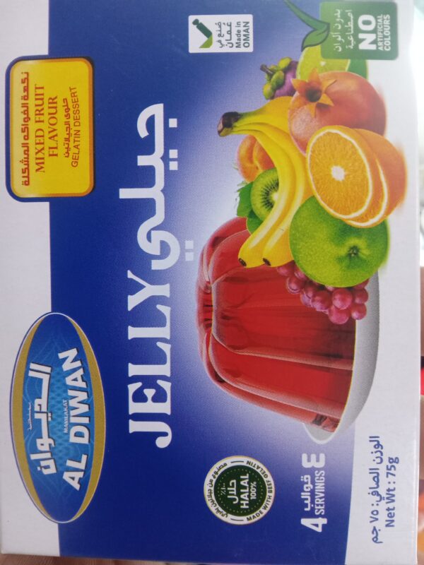 جيلي الفواكه المشكلة