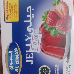 جيلي بنكهة الفراولة