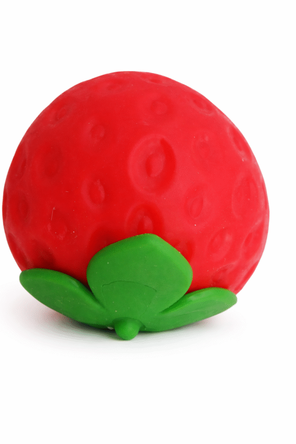 لعبة ضغط على شكل فراولة