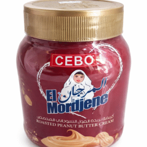 المرجان كريمة بزبدة الفول السوداني المحمص