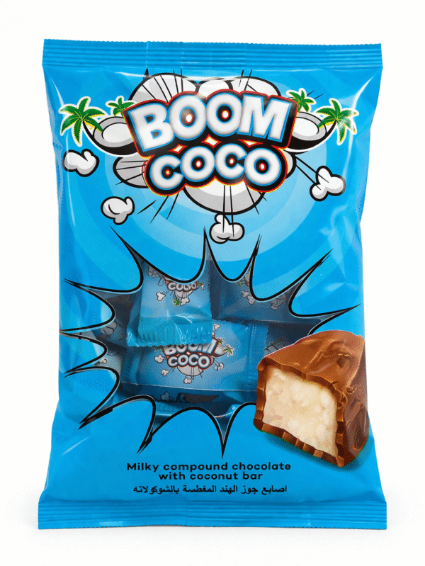 أصابع جوز الهند المغطسة بالشوكولاتة