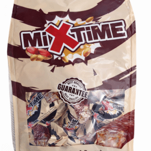 بار شوكولاتة نوجا محشية بالأرز المنتفخ والفول السوداني