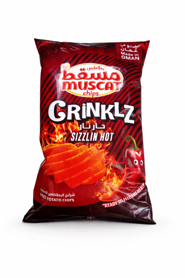 بطاطس مسقط حار نار حجم عائلي